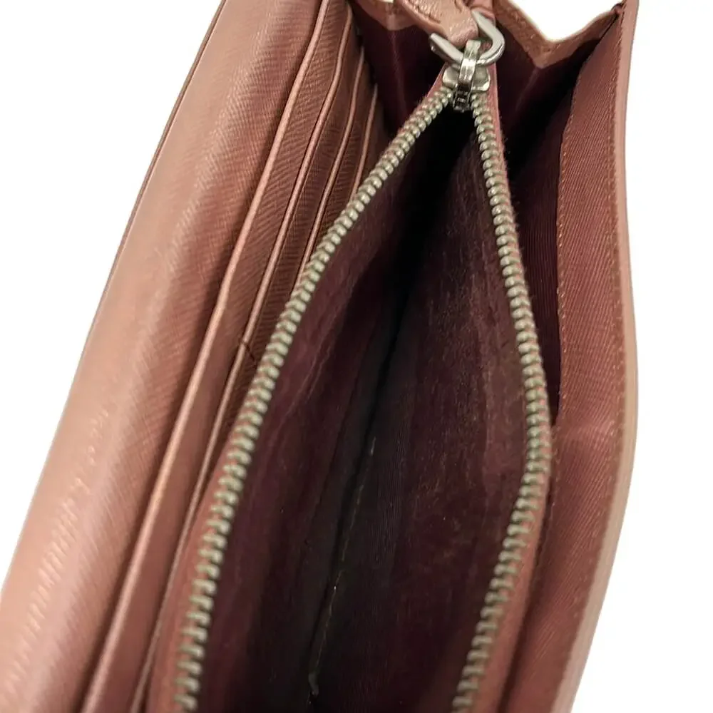 Prada long wallet